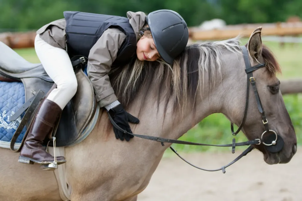 équitation enfant près de Lormont